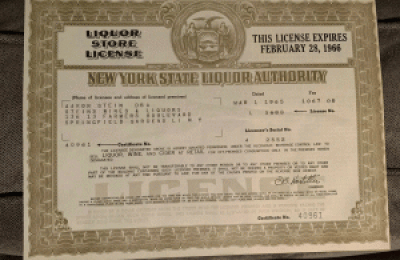 Class C Beer License Transferable LIMITED To Issued Existing LICENSES ONLY