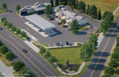 Lake George Gas Station - C Store, Restaurant & Apartments w/ Prime Real Estate
